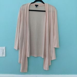 Torrid Pink Open Front Cardigan 2
